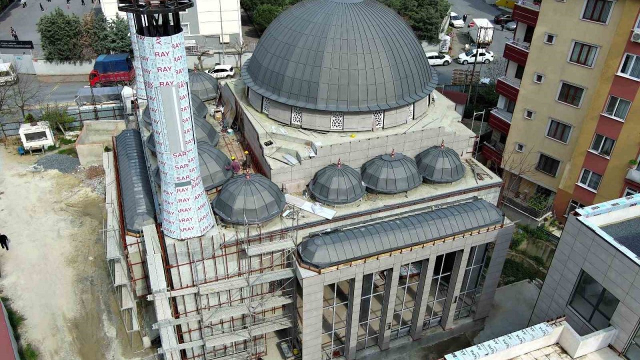 Ayazma Camii ve Külliyesi’nde çalışmalar aralıksız sürüyor