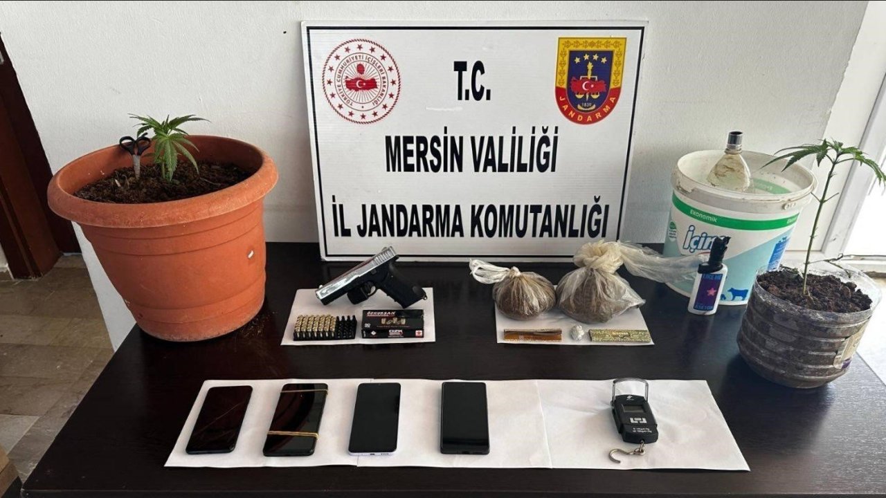 Mersin’de son 1 haftadaki uyuşturucu operasyonlarında 165 şüpheli yakalandı
