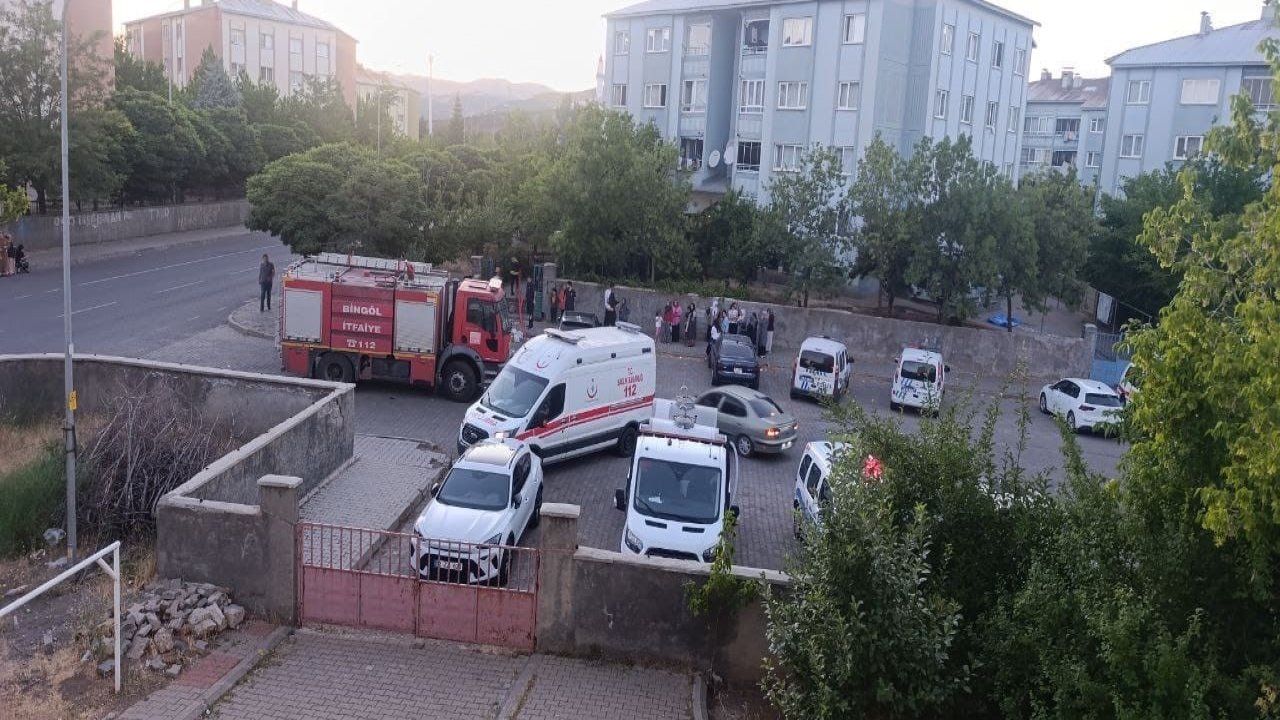 Bingöl’de bina yangını