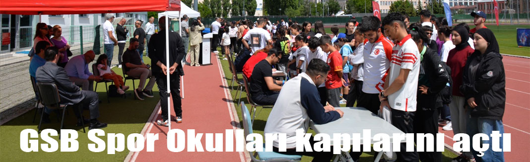 Kars'ta  Spor Okulları, düzenlenen törenle kapılarını açtı.