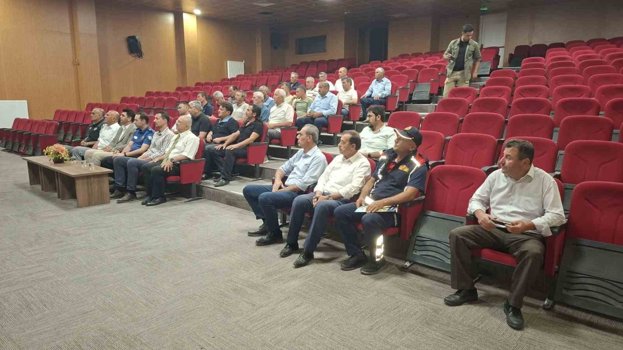 Hisarcık’ta yangın eğitimi