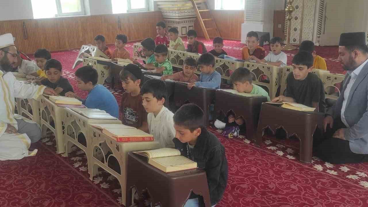 Çekerek’te yaz Kuran kurslarına yoğun ilgi