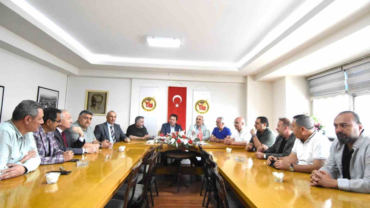 Erzurum Kent Konseyi’nden DAGC Başkanı Türkez’e hayırlı olsun ziyareti