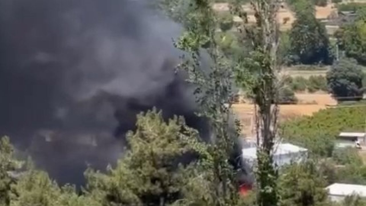 Bursa’da korkutan yangın