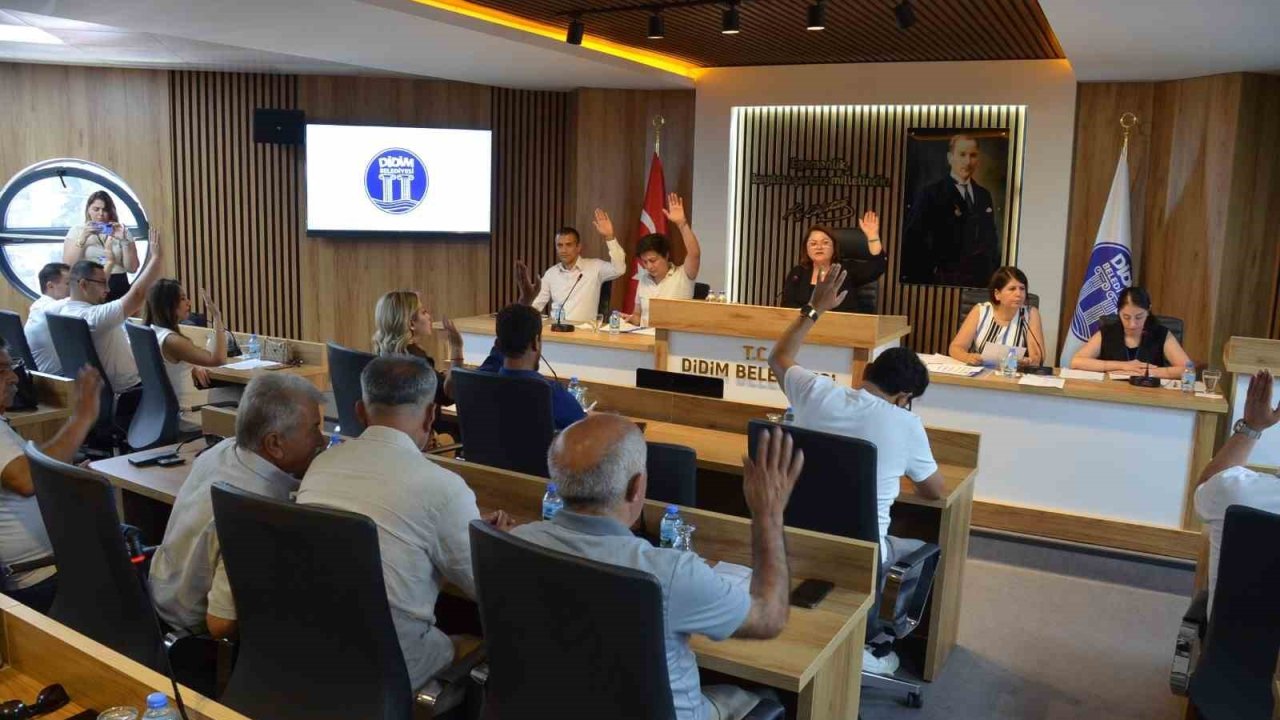 Didim Belediye Meclisi toplantısı yapıldı