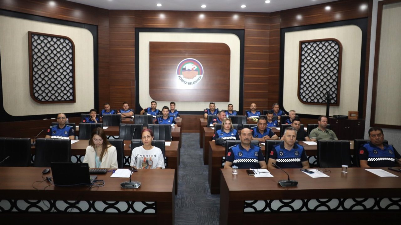 Zabıta personeline çözüm odaklı eğitim