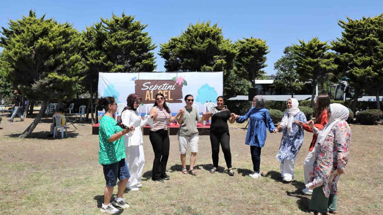 Küçükçekmeceli kadınlar "Sepetini Al Gel" pikniğinde buluşuyor