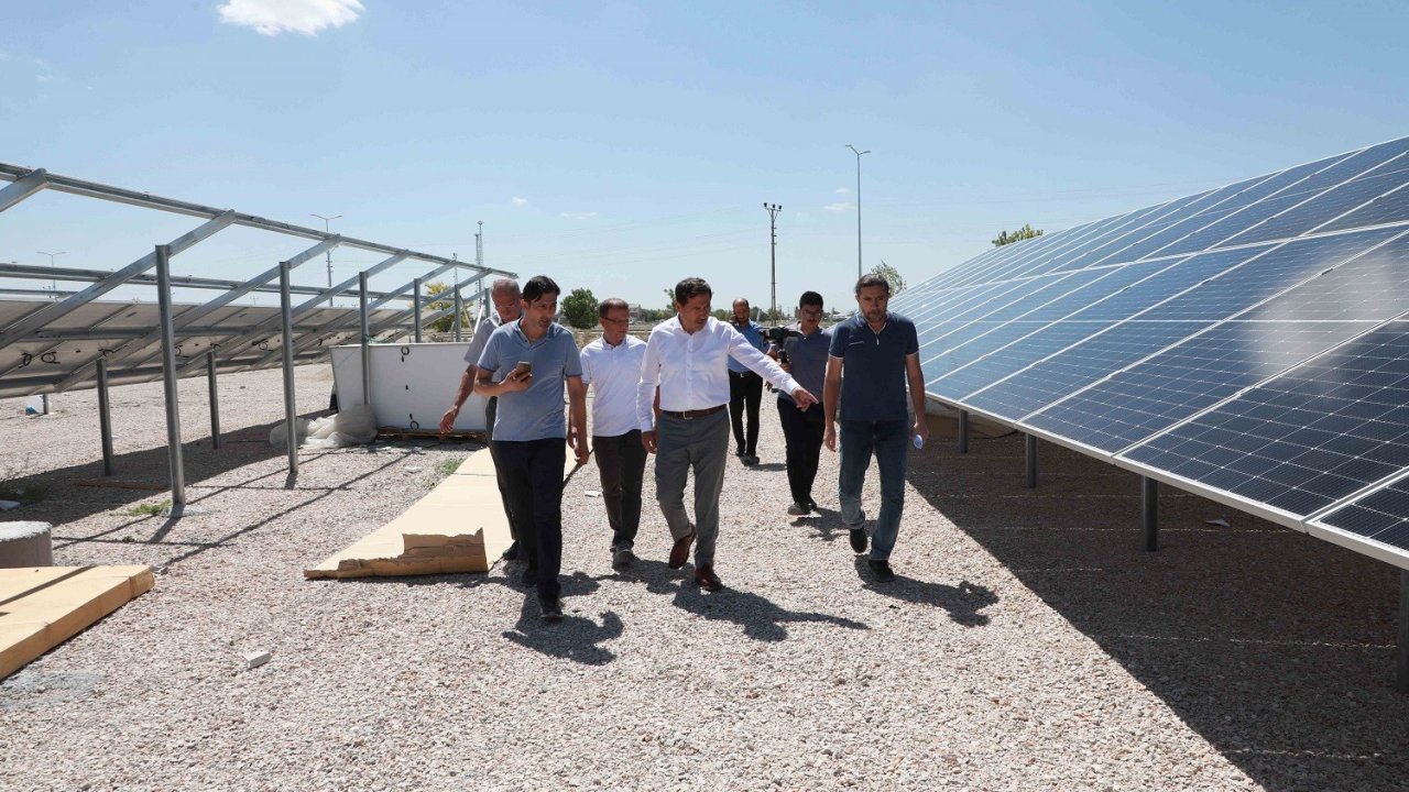 Başkan Kılca: "Enerji ihtiyacımızın 1,5 katını güneş enerjisinden karşılayacağız"