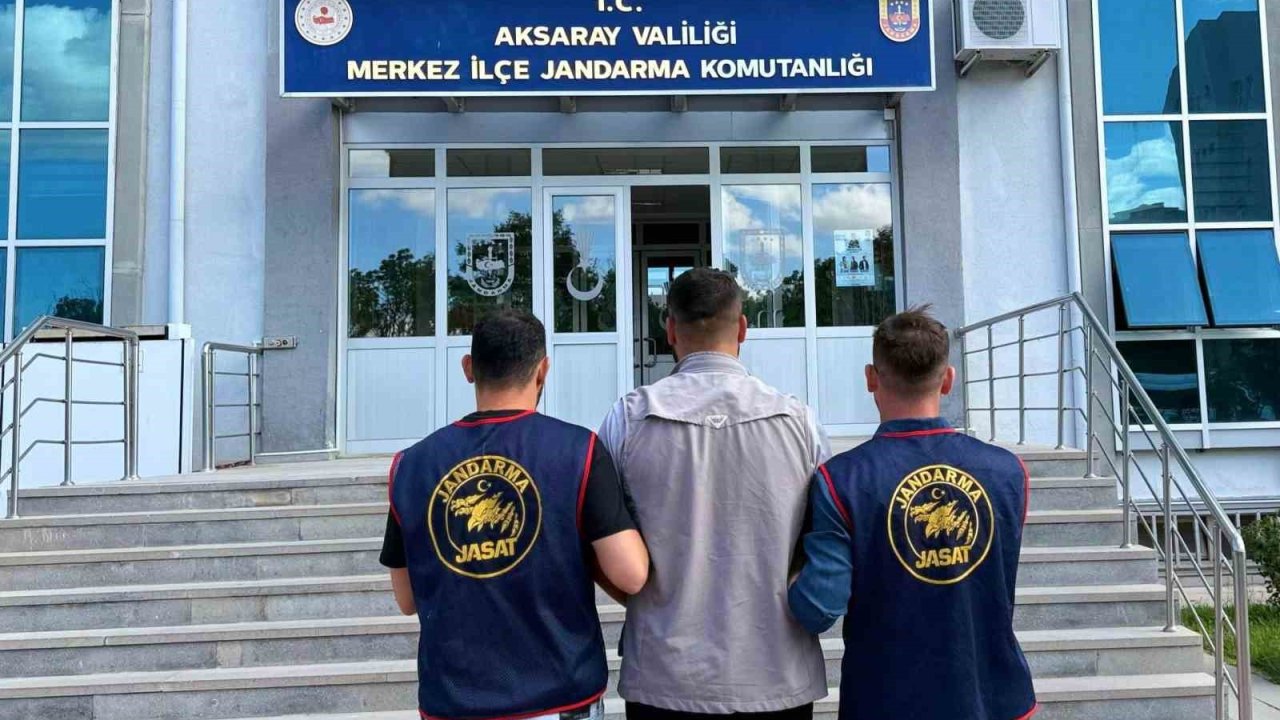 Aksaray’da 9 yıl hapis cezası olan şahıs JASAT’tan kaçamadı