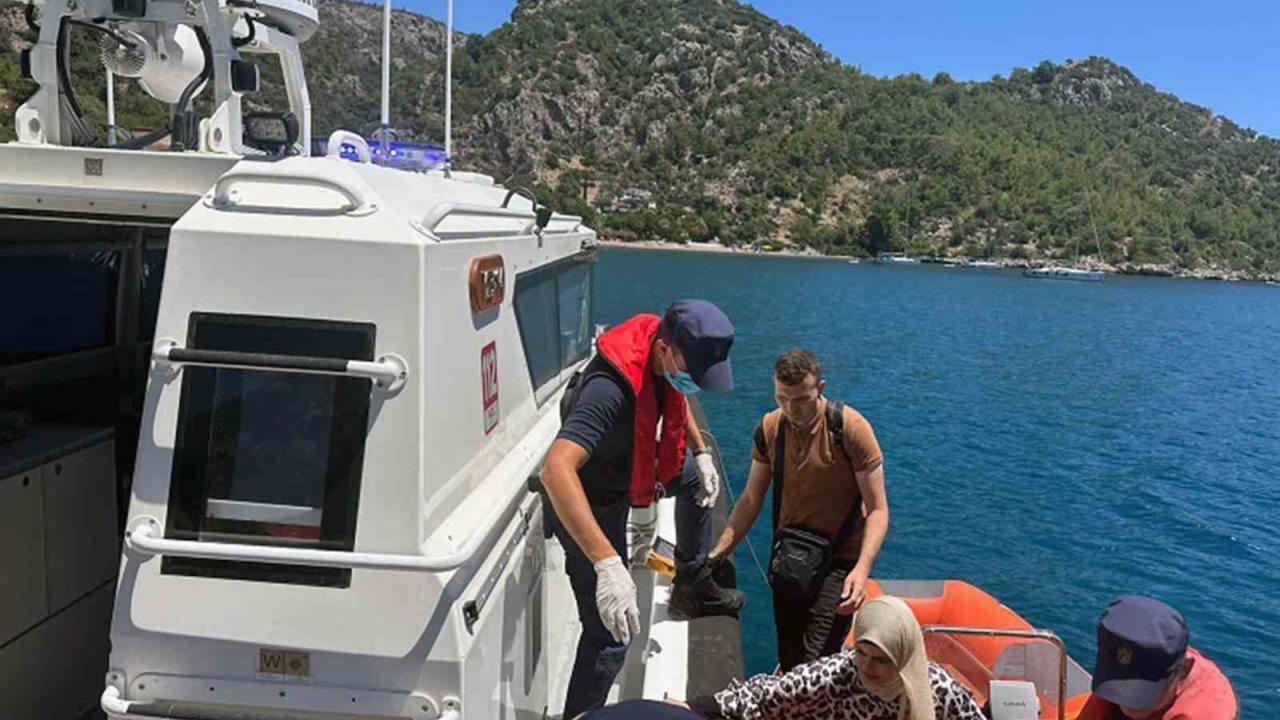 Marmaris’te karada 21 düzensiz göçmen yakalandı