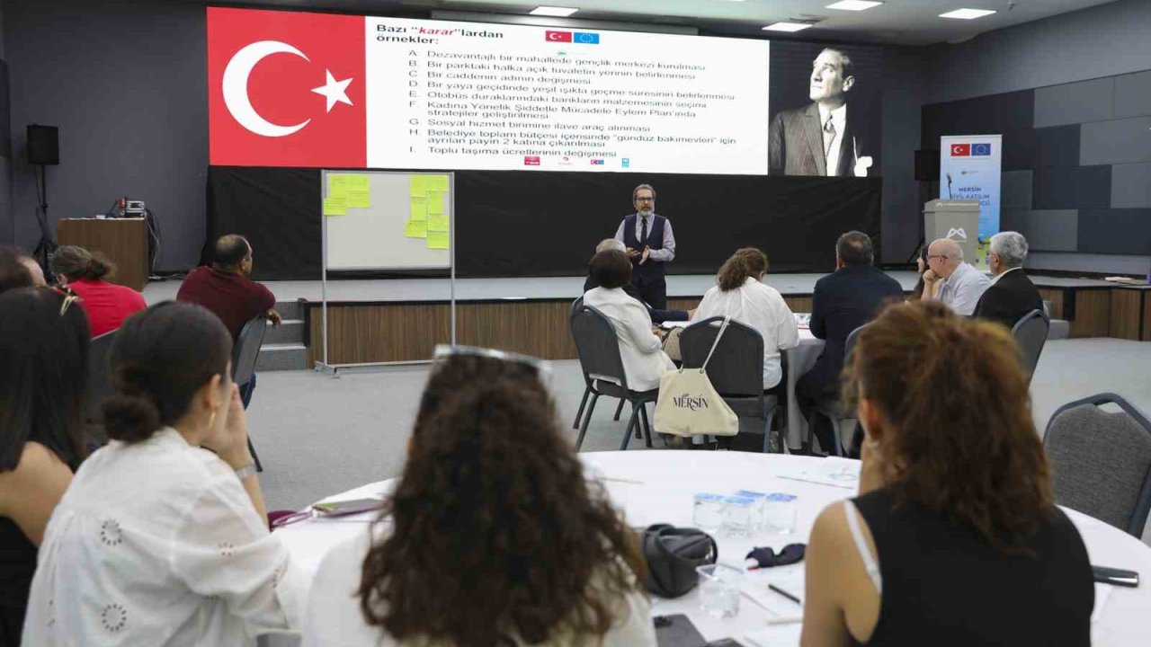 Mersin, sivil katılımda öncü kentlerden biri oluyor