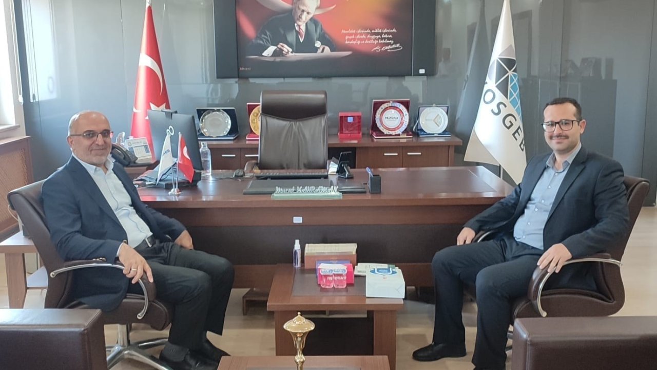 Müdür İmamoğlu’ndan KOSGEB İl Müdürü Kahraman’a hayırlı olsun ziyareti