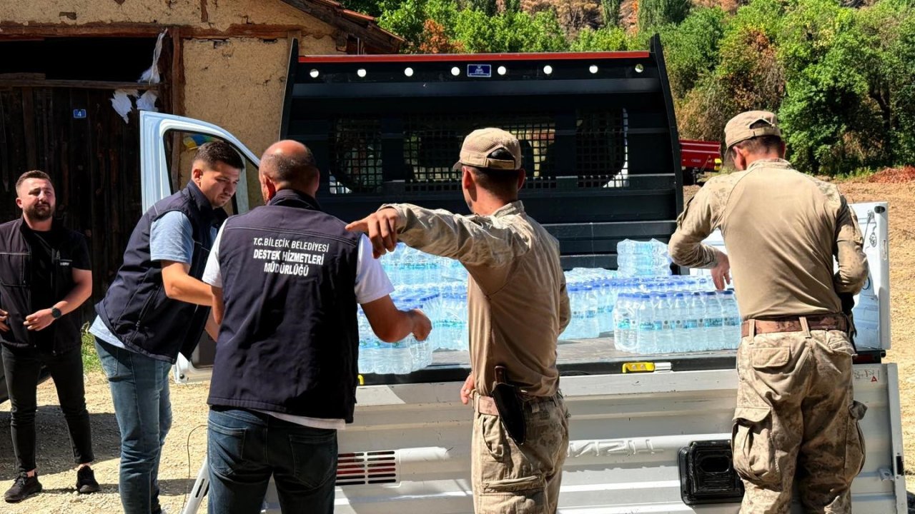 Bilecik Belediyesi’nden Köprücek Köyü’ne destek eli