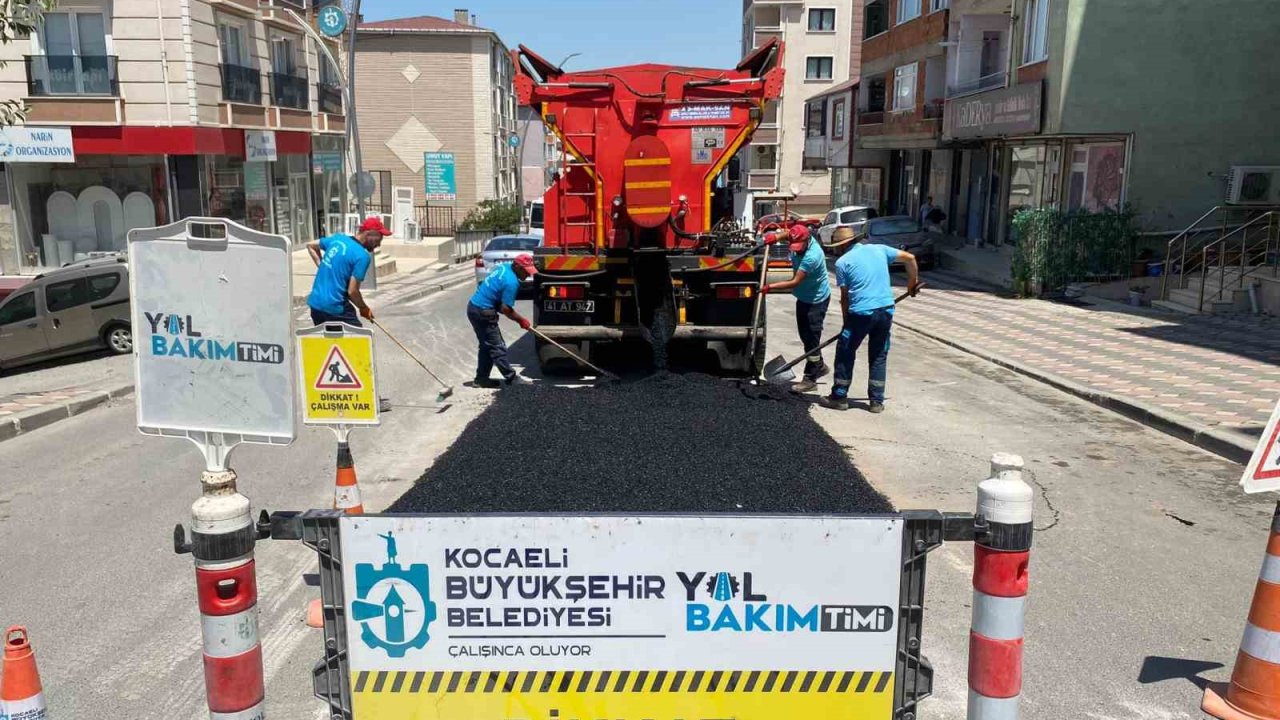 Güvenli ve konforlu yollar için hızlı müdahale