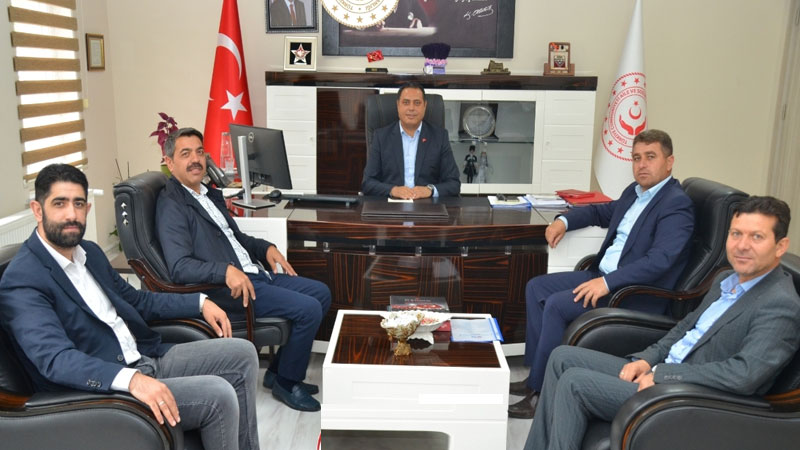 Kars Diyanet-Sen Şubesi Tosunoğlu’nu ziyaret etti.