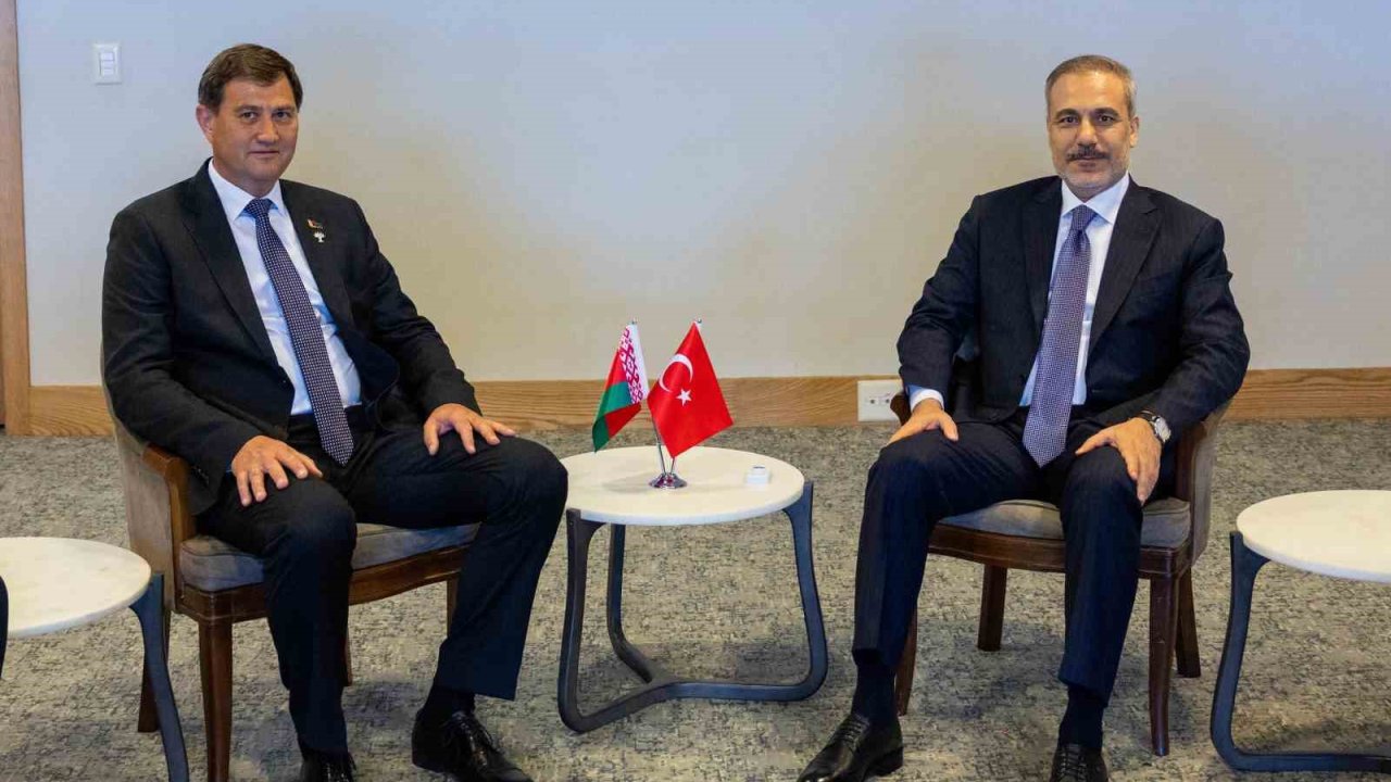 Dışişleri Bakanı Fidan, Belarus Dışişleri Bakanı Ryzhenkov ile görüştü