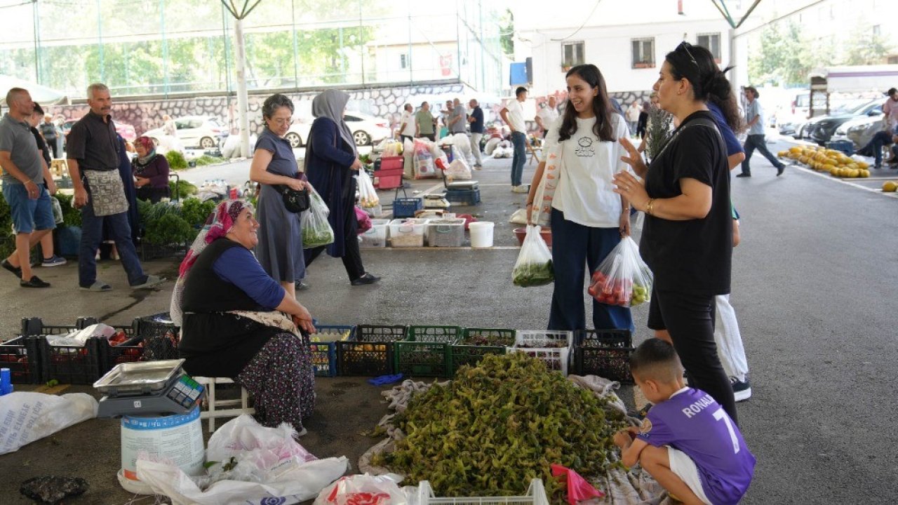 Keçiören’de üretici pazarları 15 Temmuz’da açılıyor