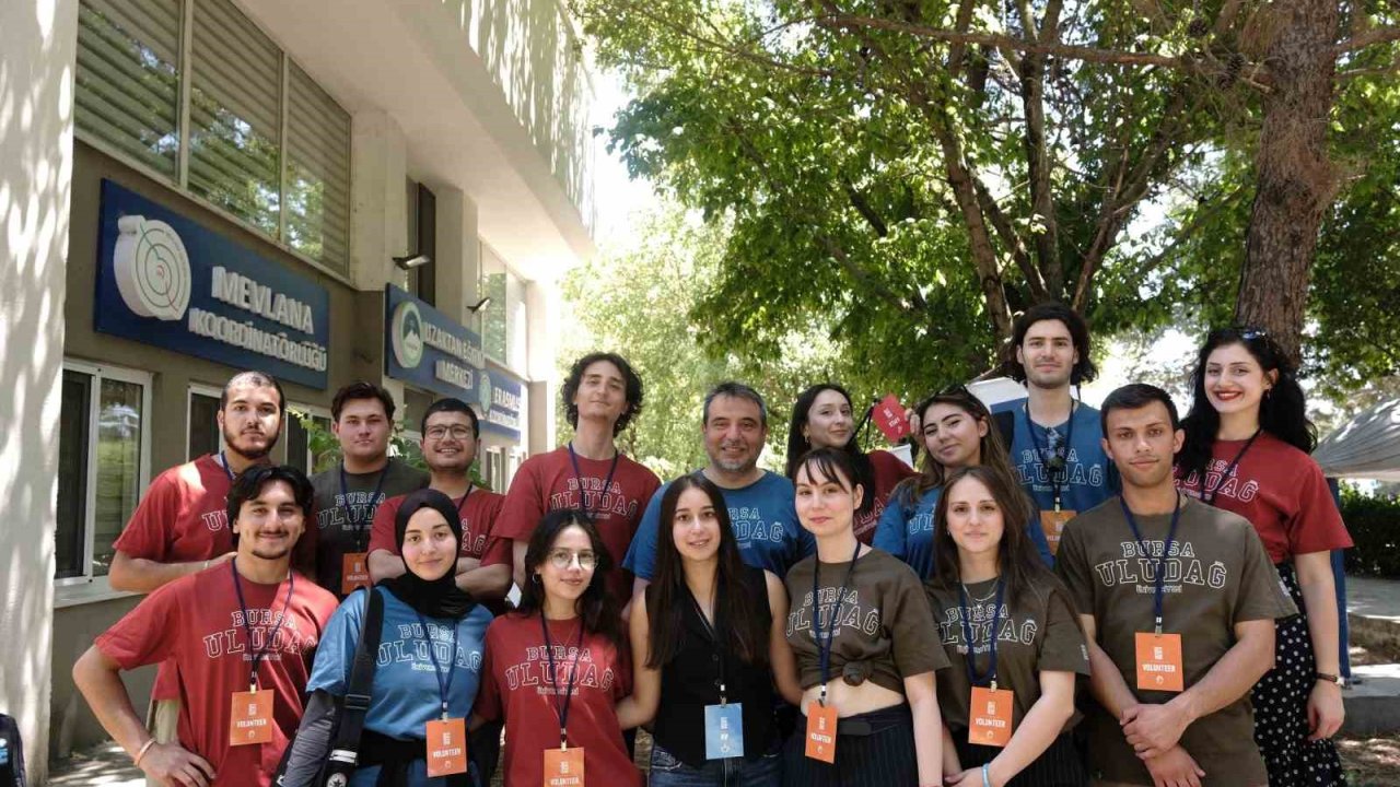 Erasmus öğrencilerine ‘güle güle’ etkinliği