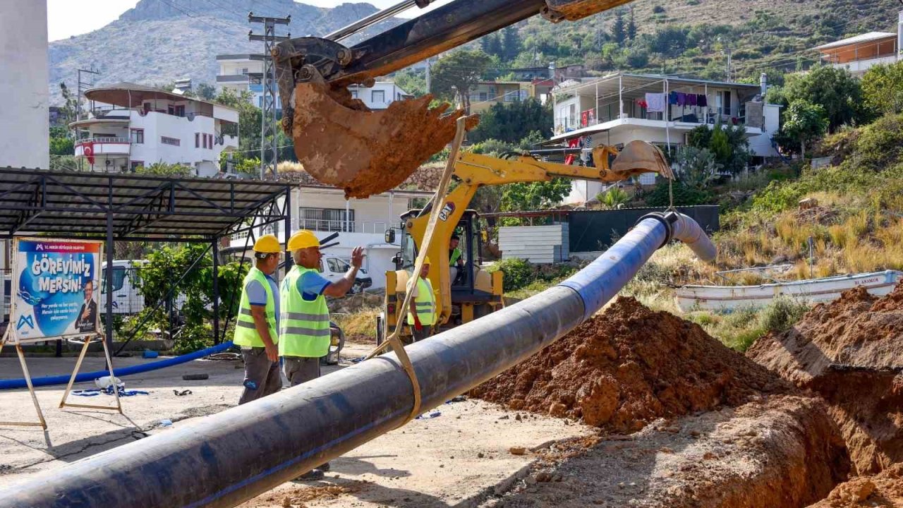 MESKİ, Aydıncık’ta kesintisiz içme suyu altyapısını güçlendirdi