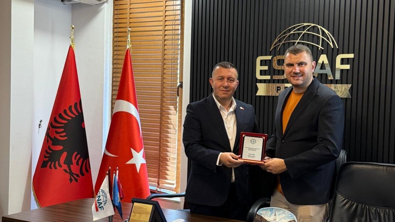 DESOB Başkanvekili Üçgül ticareti geliştirmek amacıyla Kosova’da temaslarda bulundu