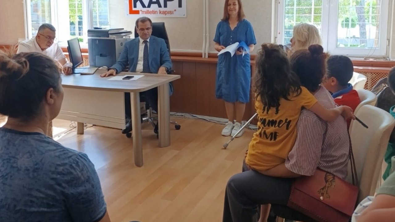 Salihli Kaymakamı Güldoğan, Açık Kapı’da talepleri bizzat dinledi