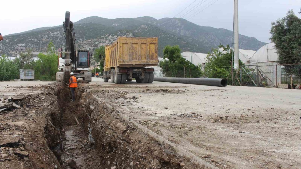 Finike, Demre ve Kaş’a 68 milyon TL’lik altyapı yatırımı