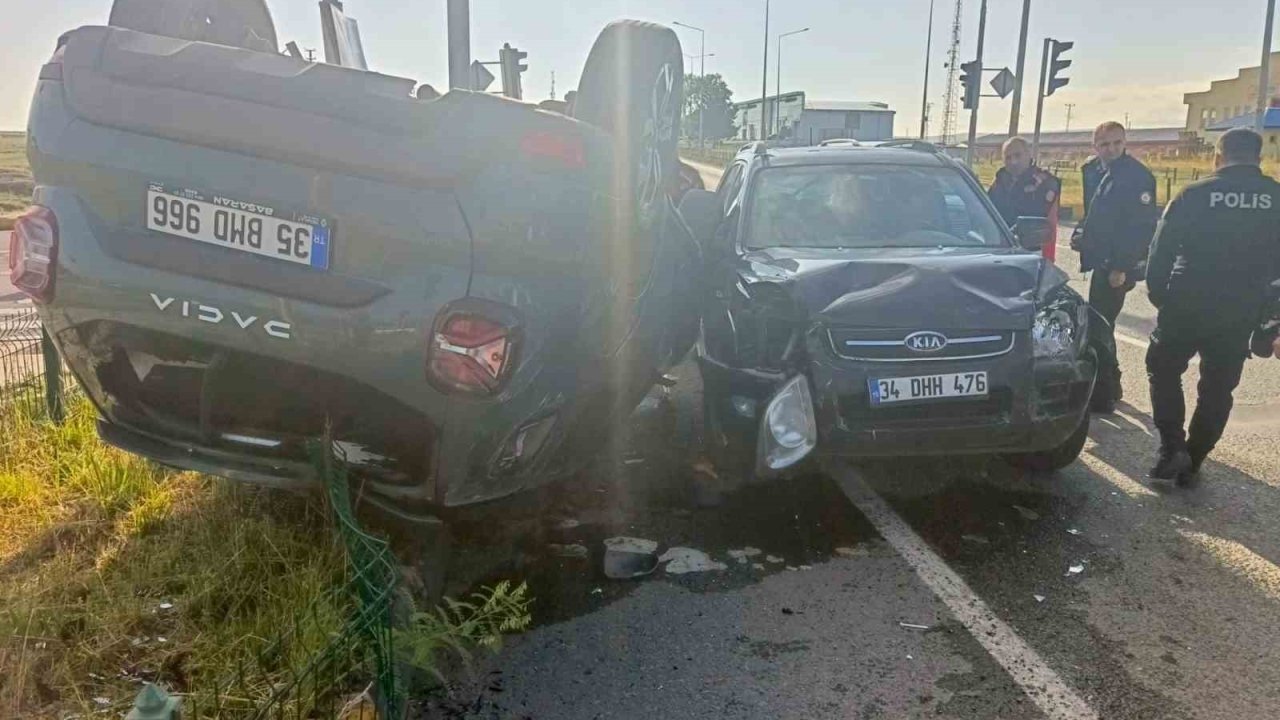 Kars’ta trafik kazası: 2 yaralı