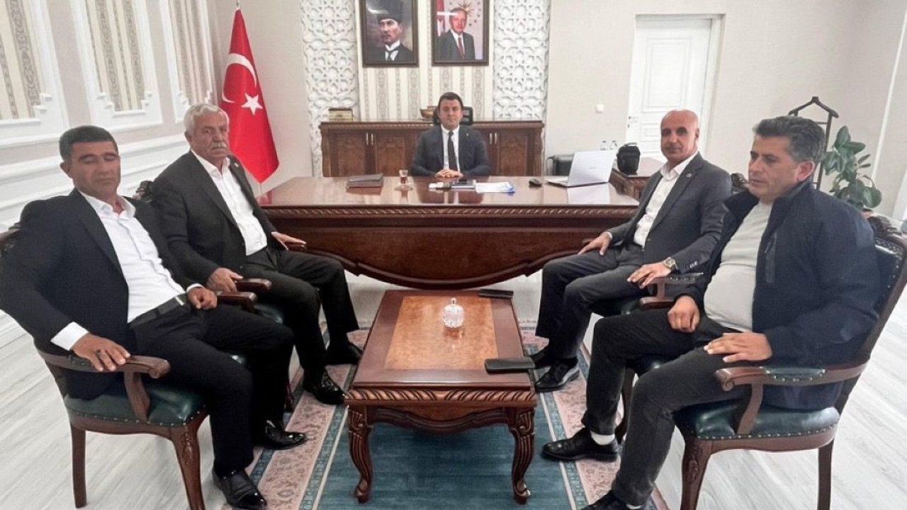 İl Meclis Üyelerinden Kaymakam Dertlioğlu’na ziyaret