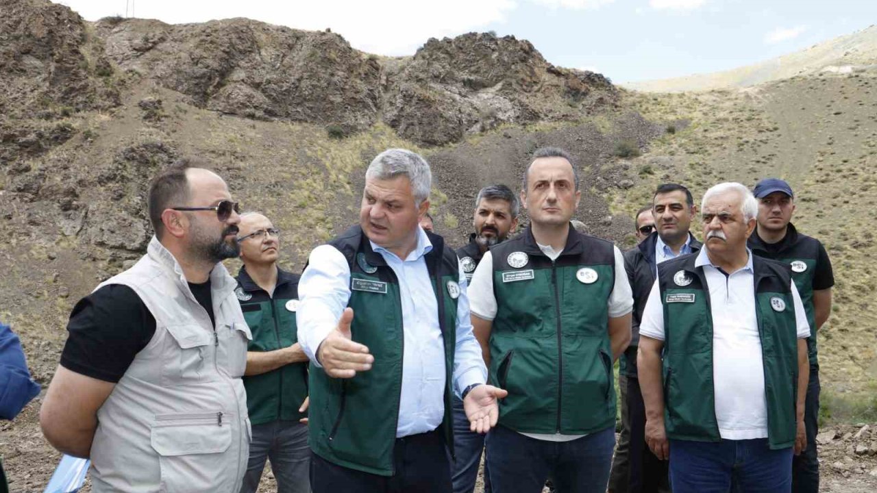 Söylemez Barajı şantiyesine üst düzey ziyaret