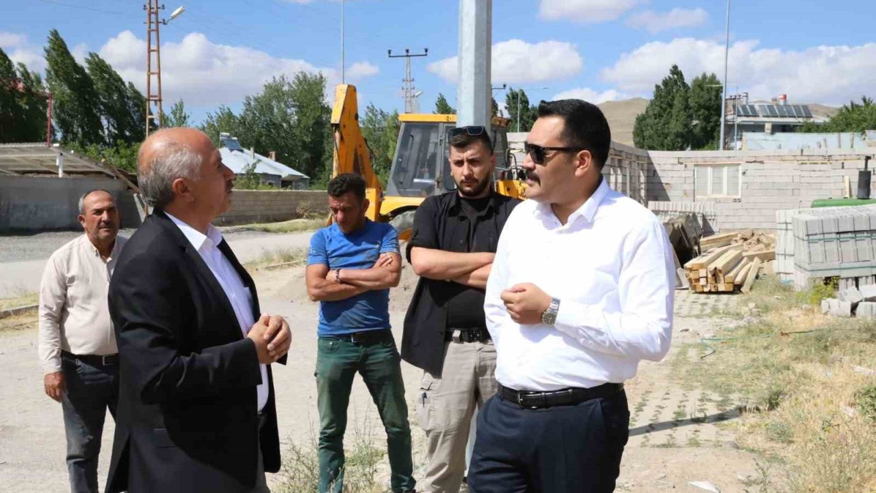 Muradiye’de yapılacak 140 konut için çalışmalara başlandı