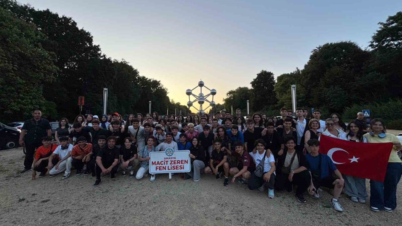 Amasyalı öğrencilerin CERN hayali gerçek oldu