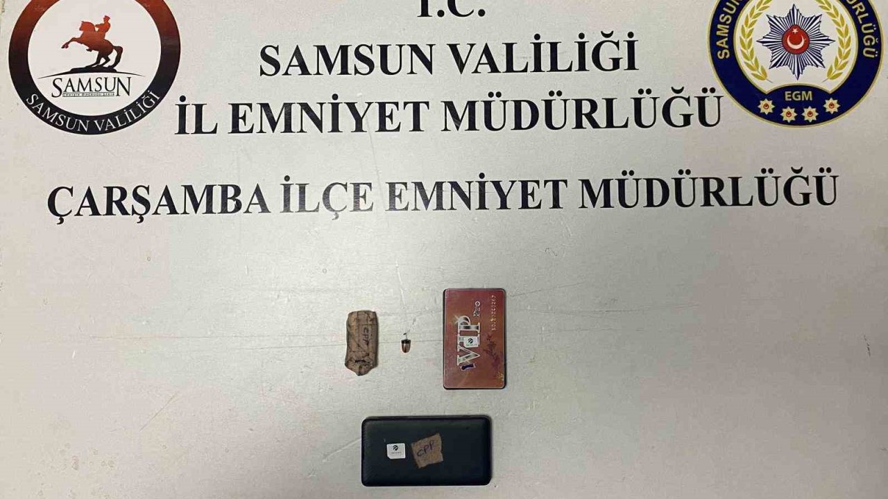 Samsun’da bir kişi ehliyet sınavına kopya düzeneğiyle girerken yakalandı