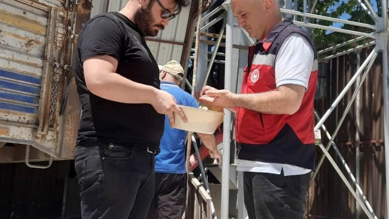 Altıntaş’ta yüzde 50 hibe desteğinden faydalandırılmış olan un fabrikasında denetim