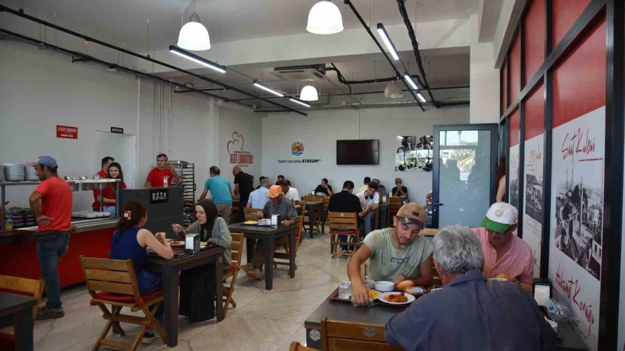 Başkan Türkel: "Kent Lokantamız yoğun ilgi görüyor