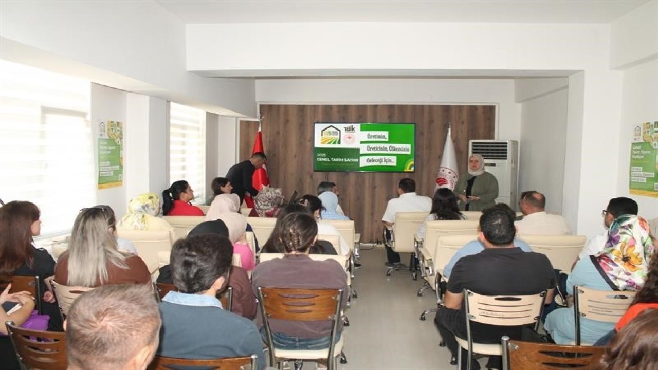 Tarımsal yapının röntgenini çekiliyor