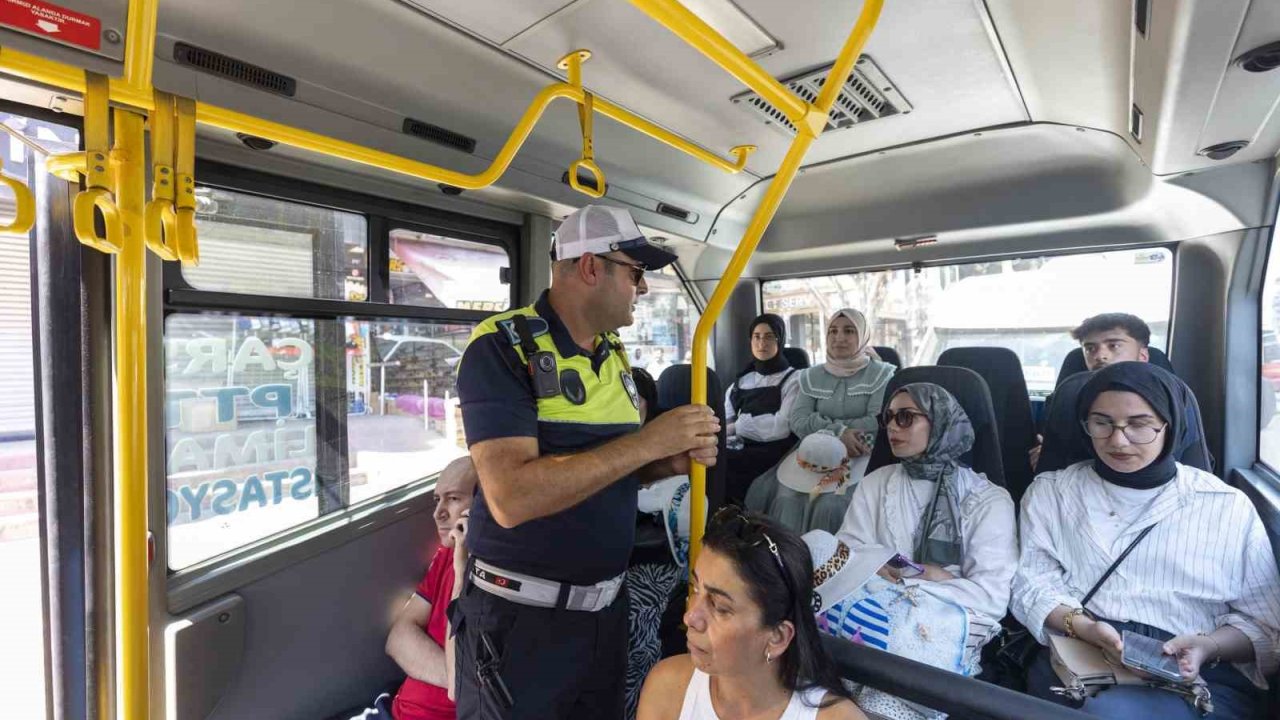 Mersin’de toplu taşıma araçlarında klima denetimi