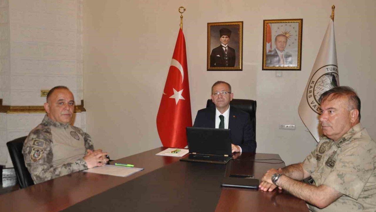 Kars’ta asayiş ve güvenlik toplantısı