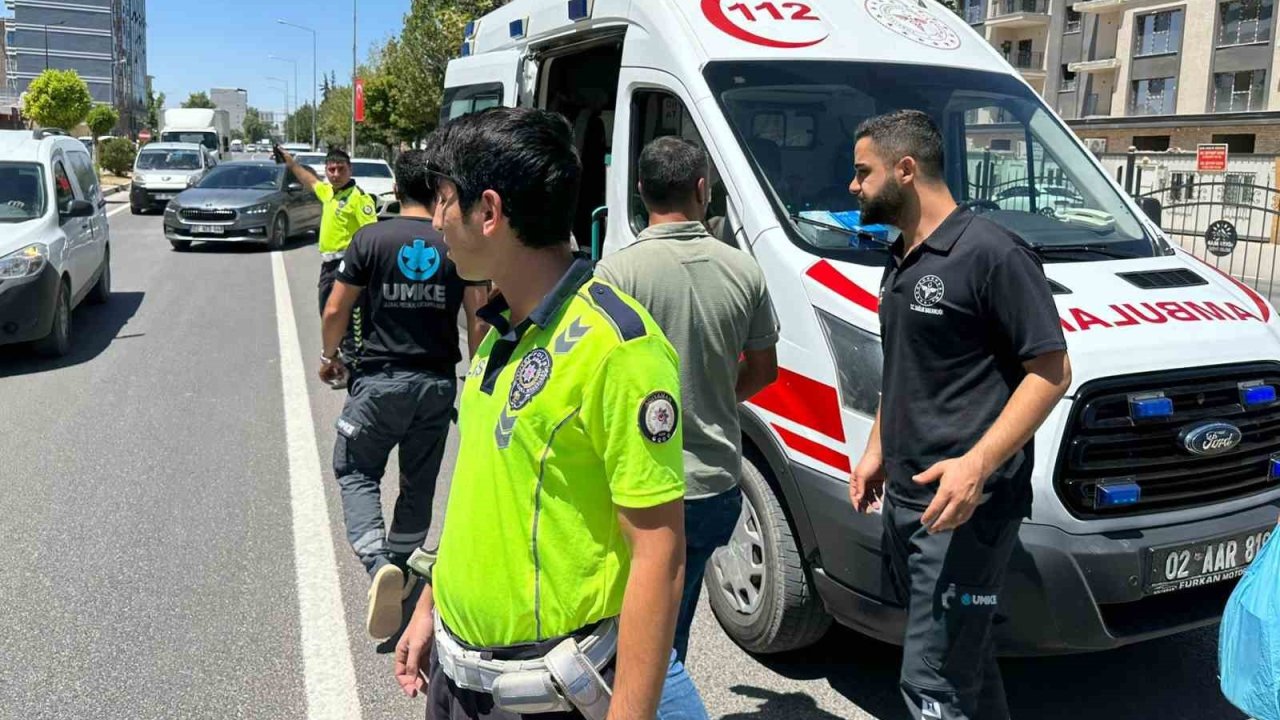Adıyaman’da zincirleme trafik kazası: 1 yaralı