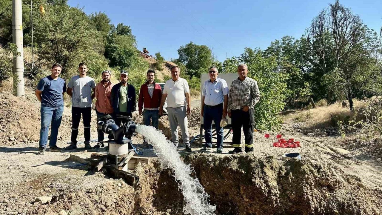 Beyağaç Belediyesi üretime can suyu olacak 2. sondaj çalışmalarını tamamladı