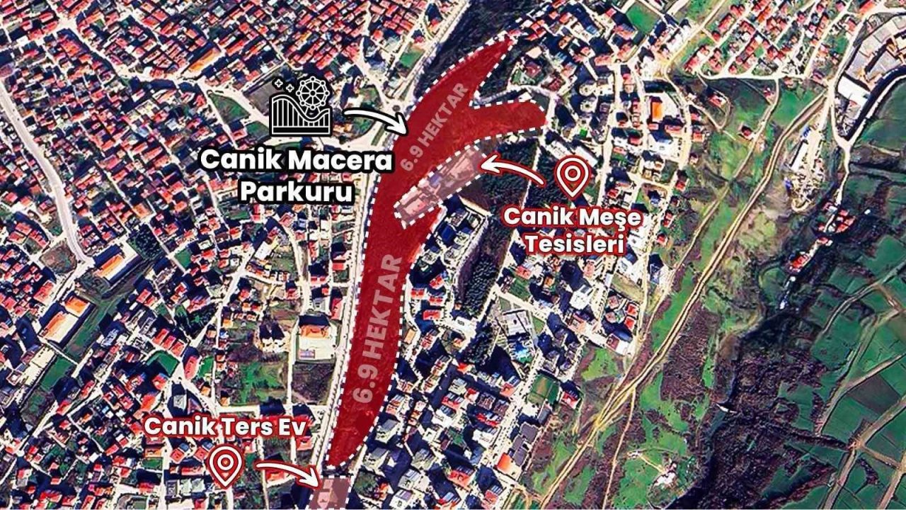 Canik Belediyesi’nden "Macera Parkı" açıklaması: "Doğaya zarar verilmiyor"