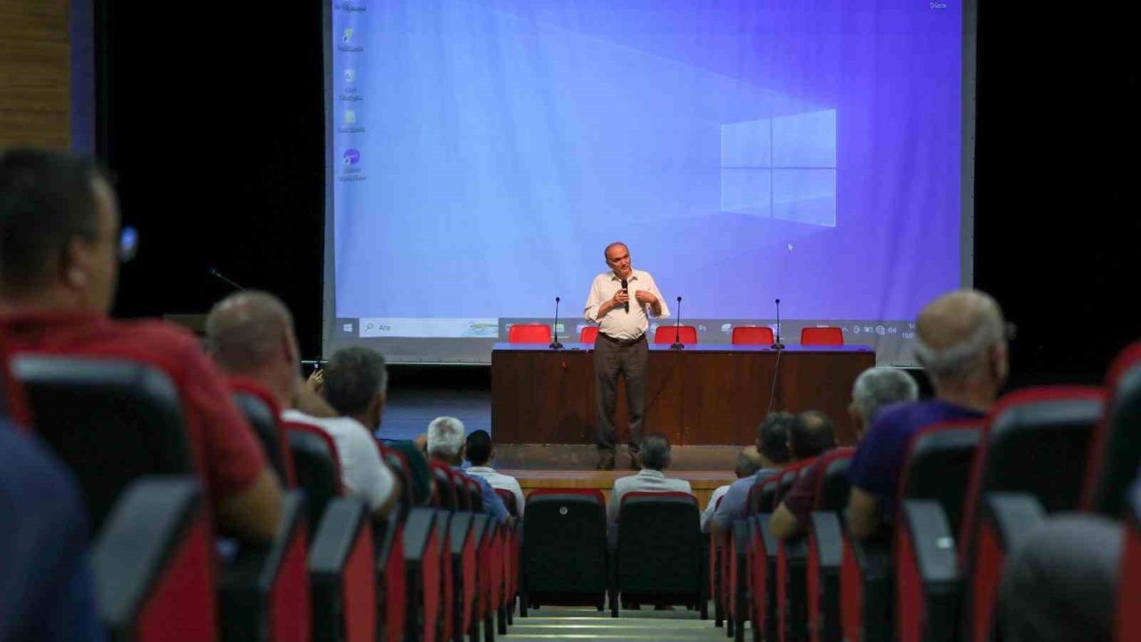 Kentsel dönüşüm toplantısı yapıldı