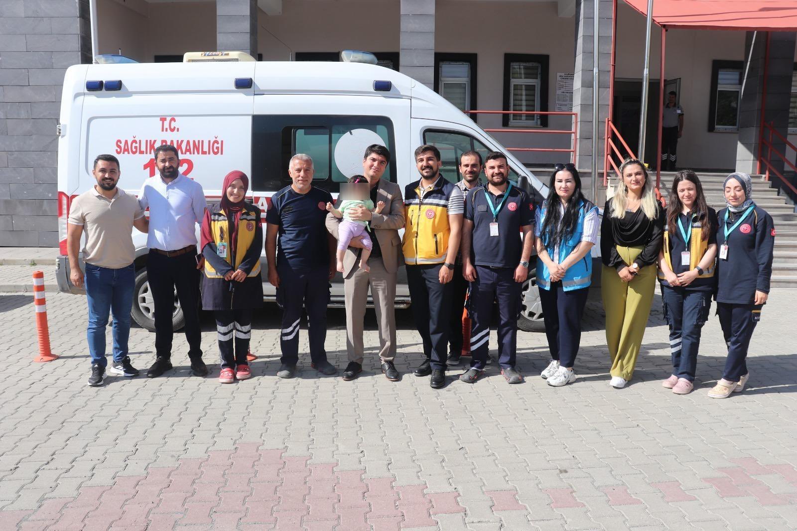 112 Acil Sağlık İstasyonlarına Ziyaret