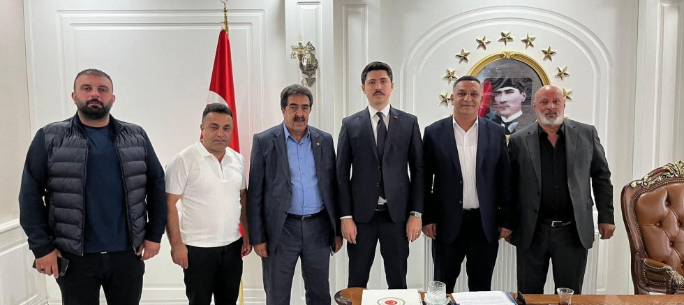 Kars ESOB Başkanlarından Kaymakam Kahraman’a Ziyaret