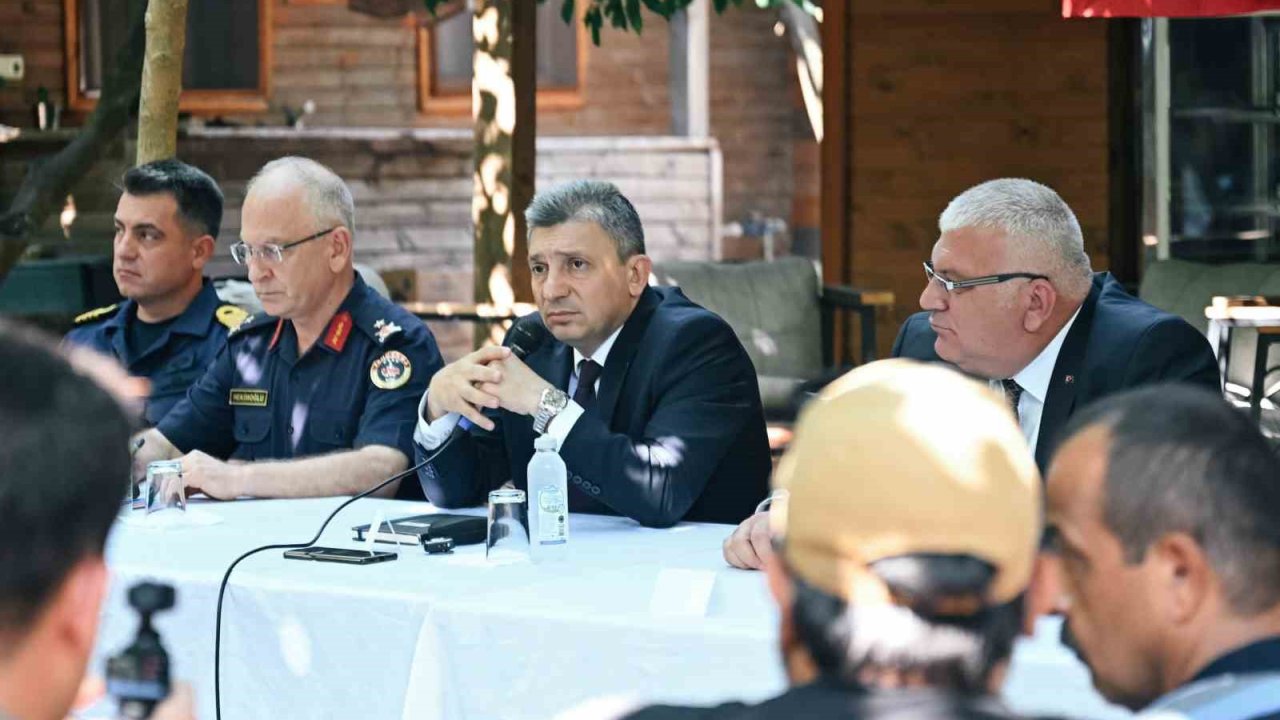 Vali Şahin: "Olimpos bölgesinde yasadışı hiçbir faaliyete izin vermeyeceğiz"