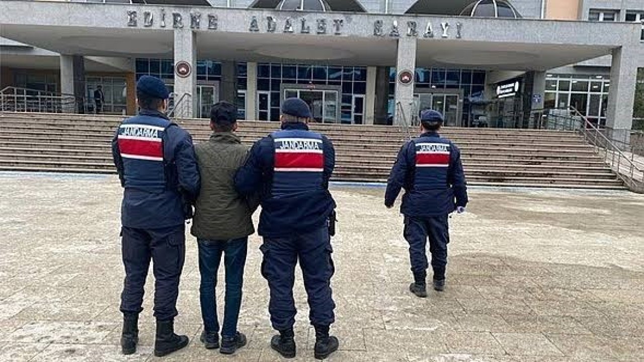 Edirne’de aranan 2 kişi sınırda yakalandı