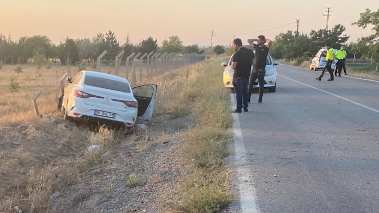 Otomobil şarampole indi: 2 yaralı