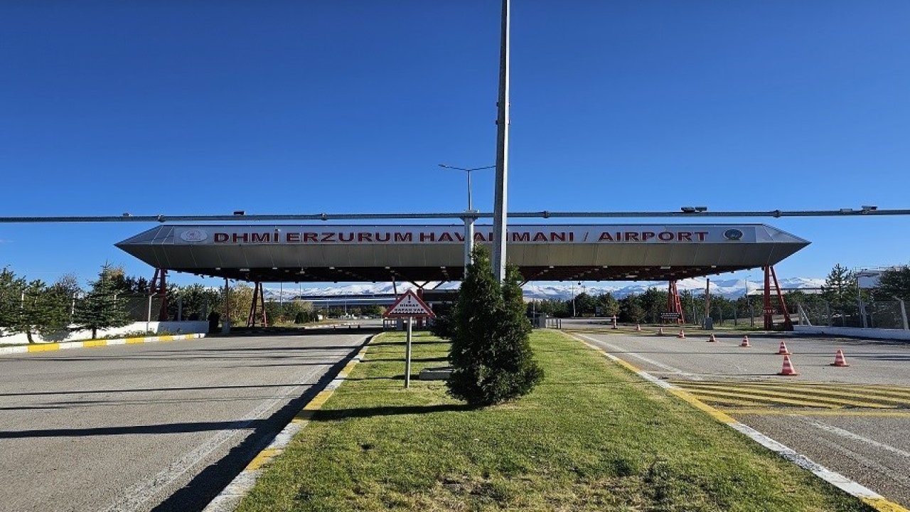 Haziran ayında Erzurum Havalimanı’nda 103 bin 792 yolcuya hizmet verildi