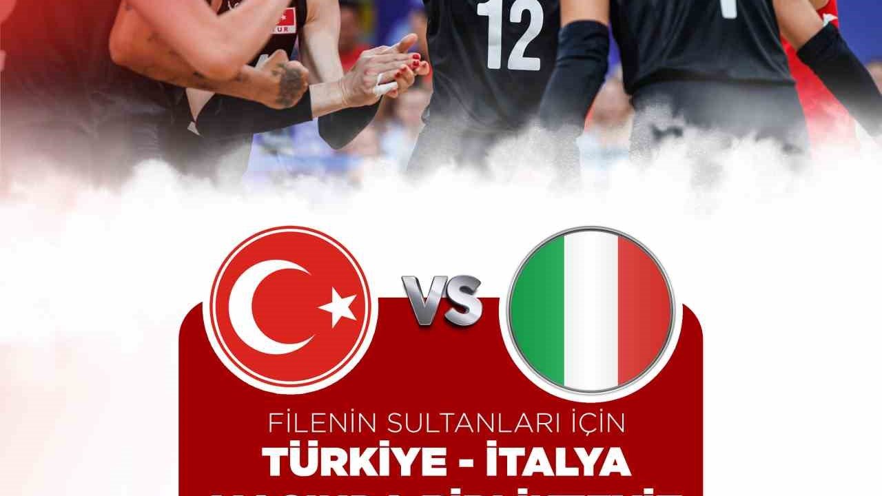 A Milli Kadın Voleybol Takımı’nın maçı dev ekranda izlenecek