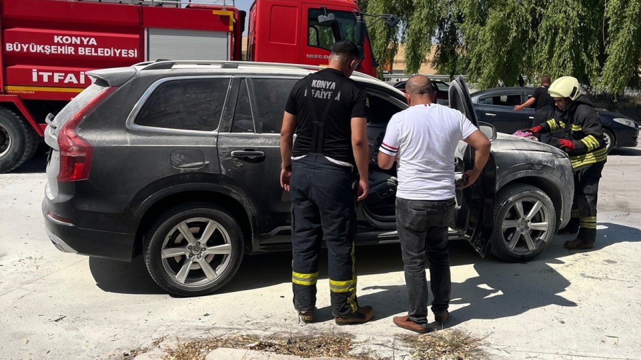 Seyir halindeki cipte yangın paniği