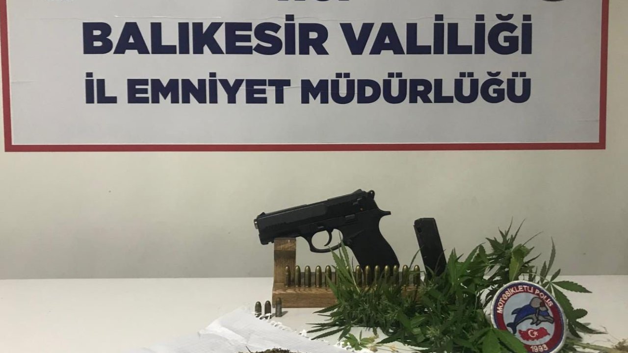 Bandırma’da geniş çaplı asayiş uygulaması, 17 aranan şahıs yakalandı